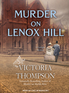 Cover image for Murder on Lenox Hill